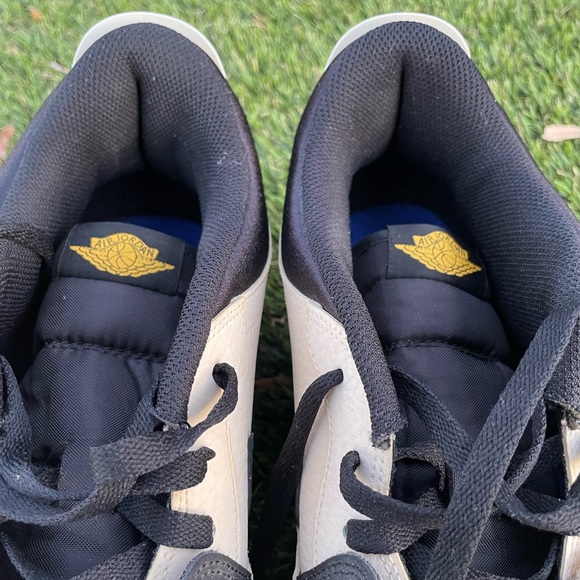 Jordan Sneakers in Cream, Black, and Yellow - Picture 2 of 8